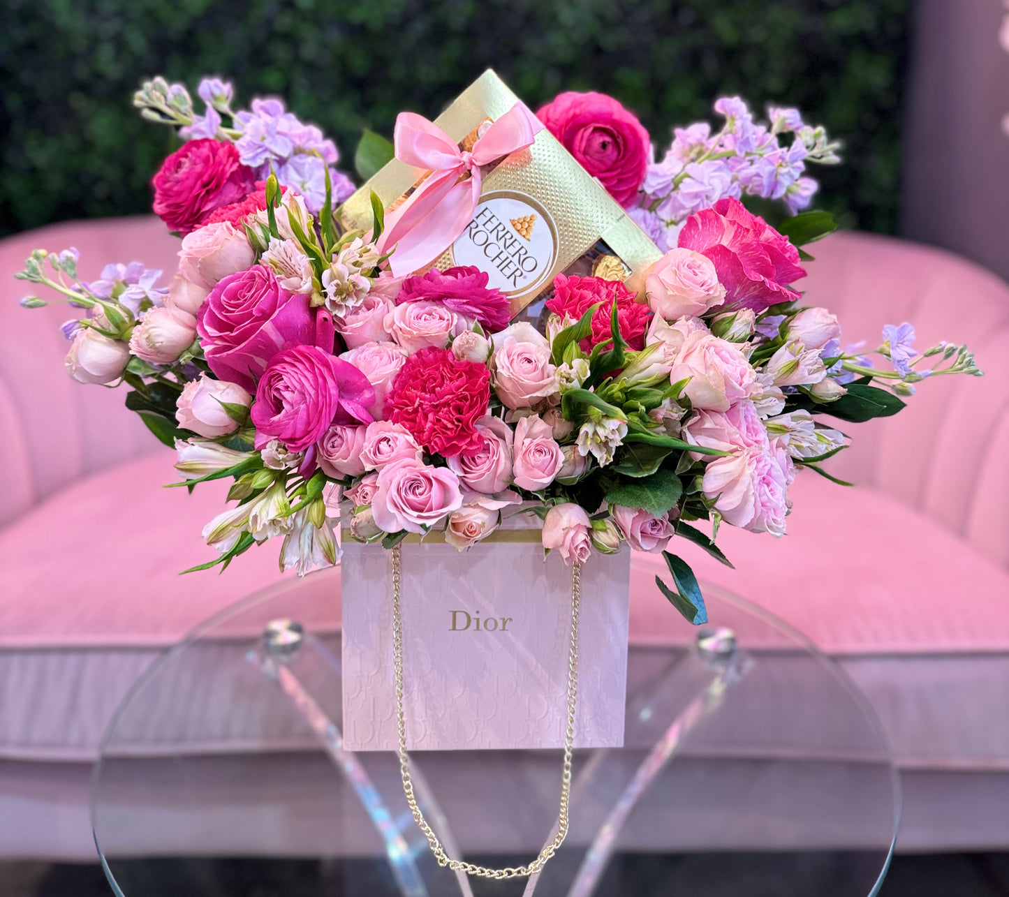 The Designer Glamour Floral Bag