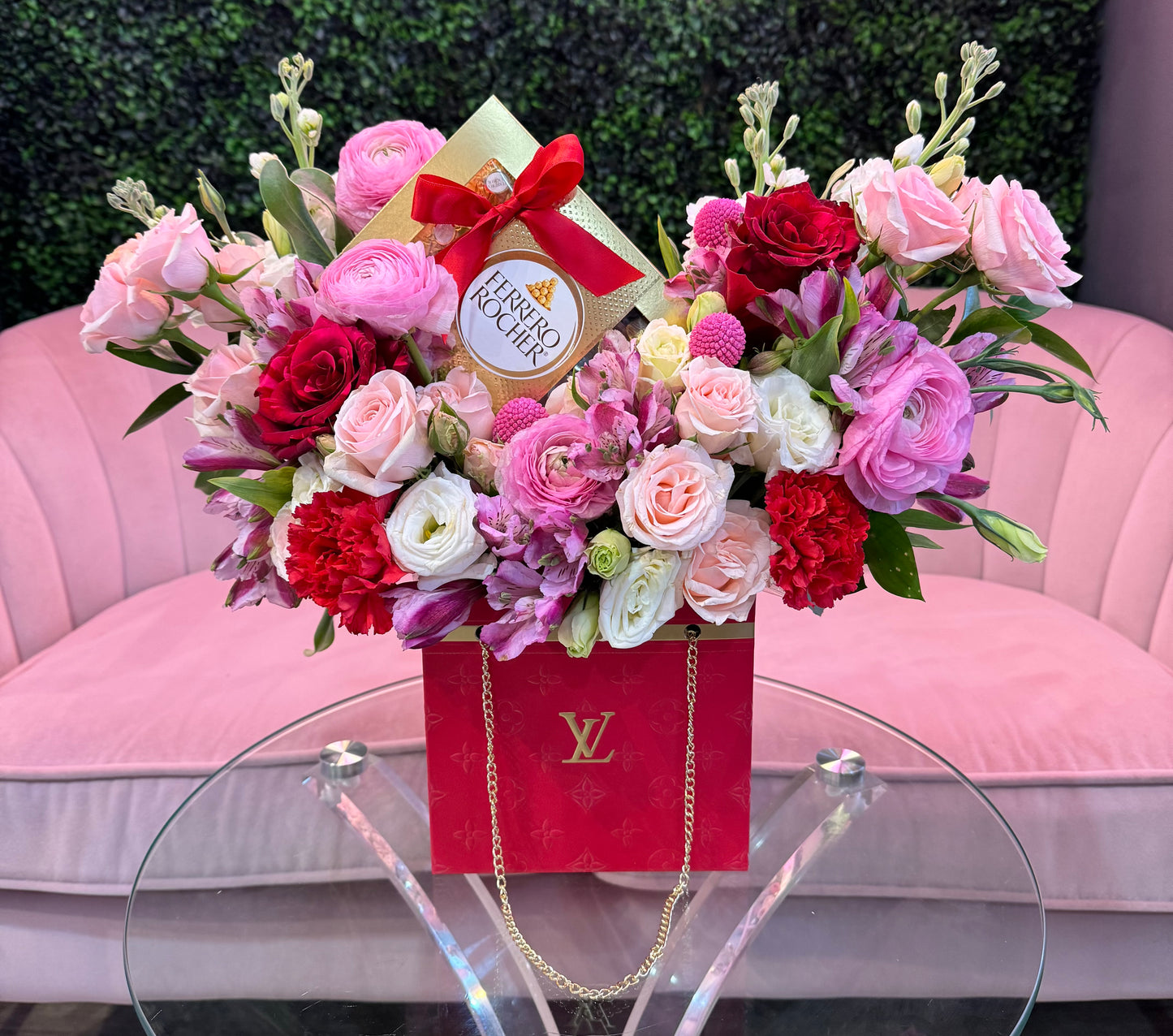 The Designer Glamour Floral Bag