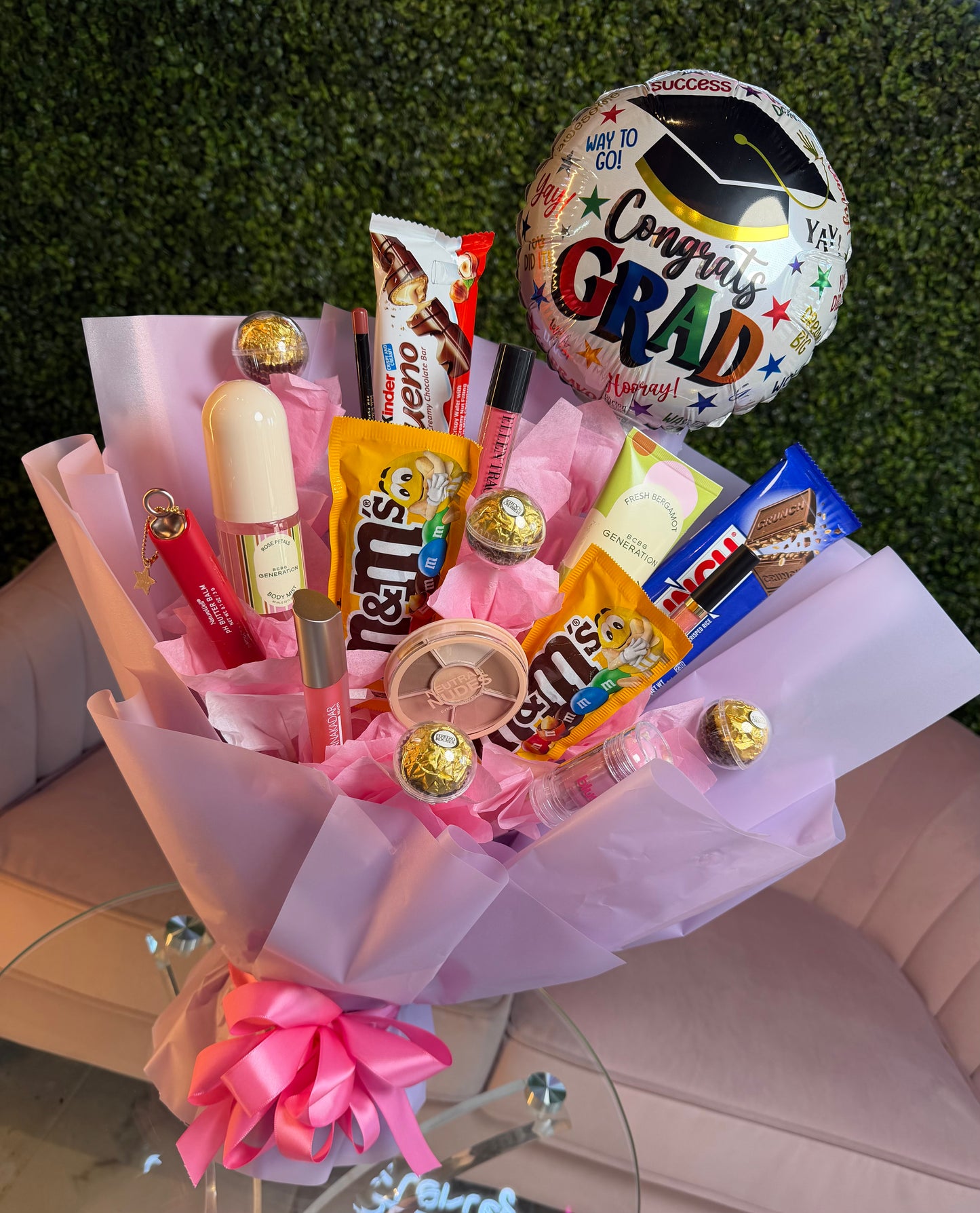 Glam Grad Beauty & Sweet Bouquet
