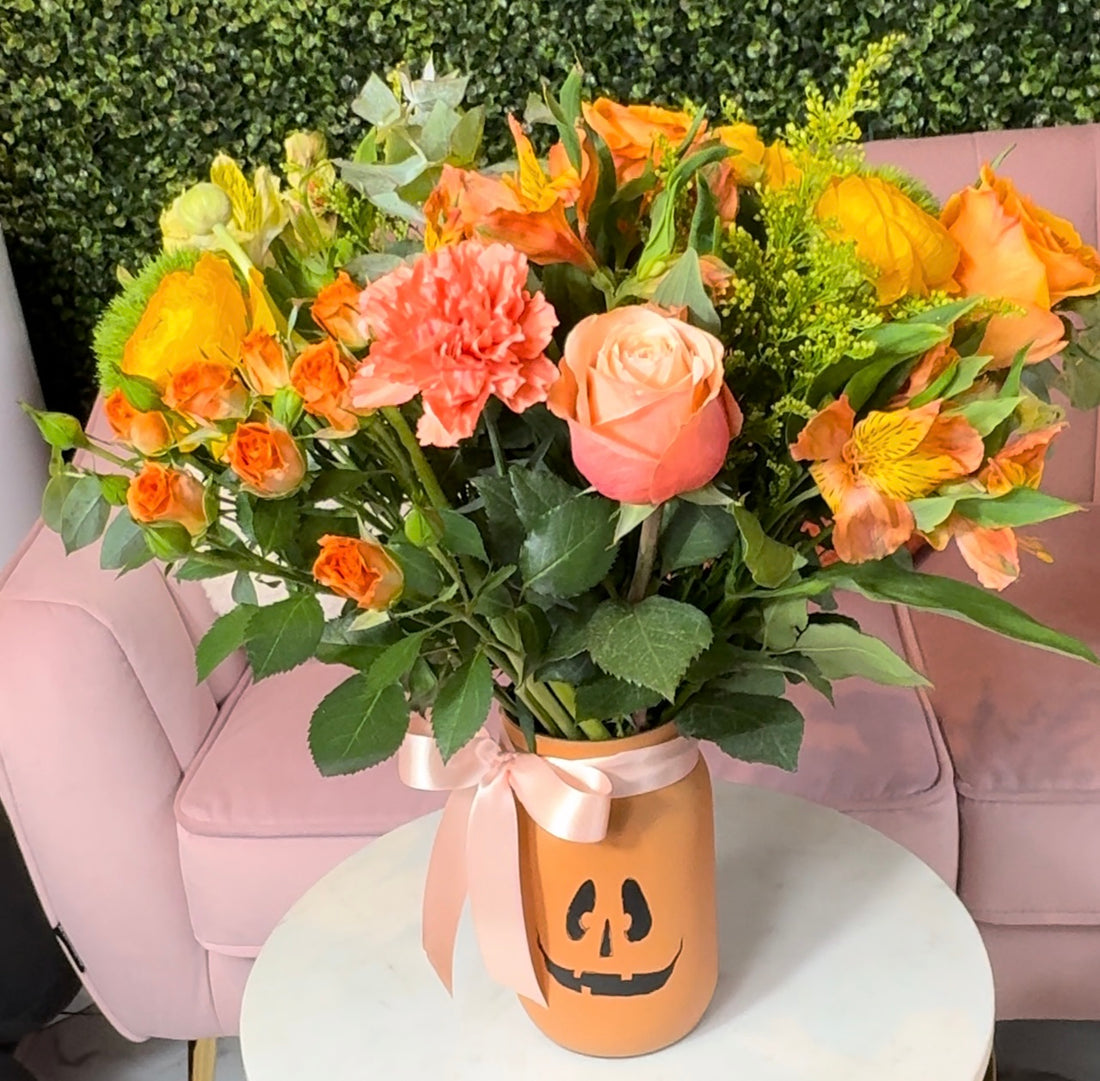 Halloween Jars Rhoslyn Florist