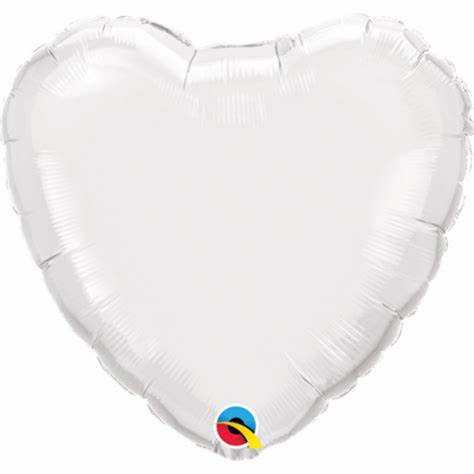 18'' Heart Mylar Balloon