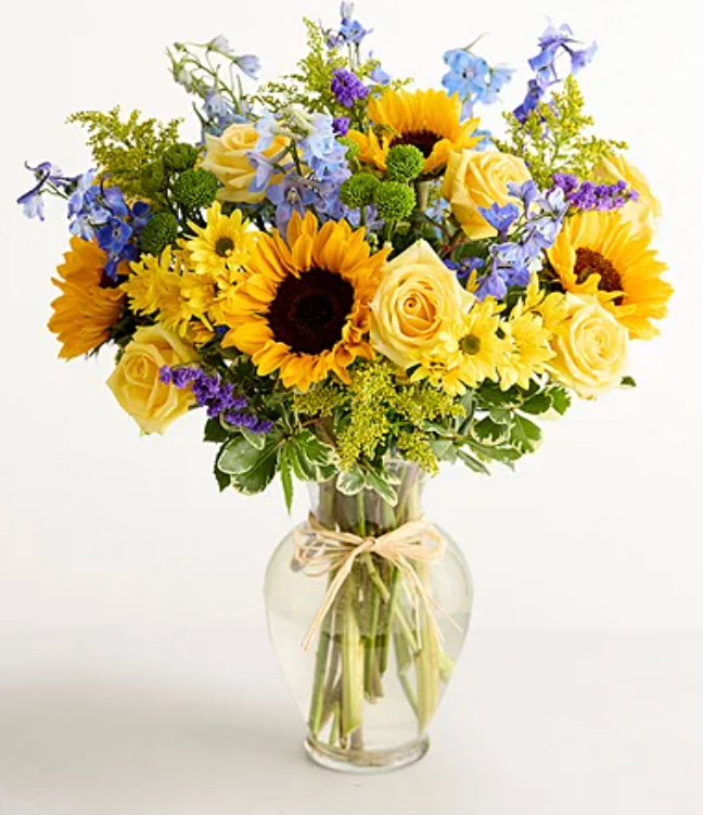 Customized Vase Flower Arrangement