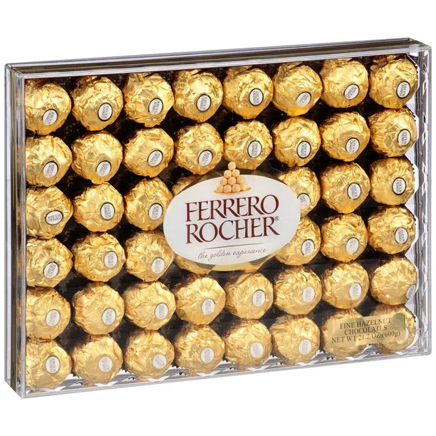 Ferrero Roccella Ferrero Rocher Gourmet Hazelnut Chocolates — Deluxe Gift Box (Multiple ...