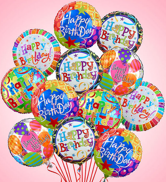 18” Birthday Mylar Balloon