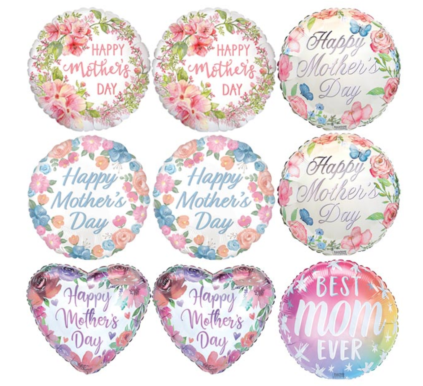 18'' Mother's Day Mylar Balloons